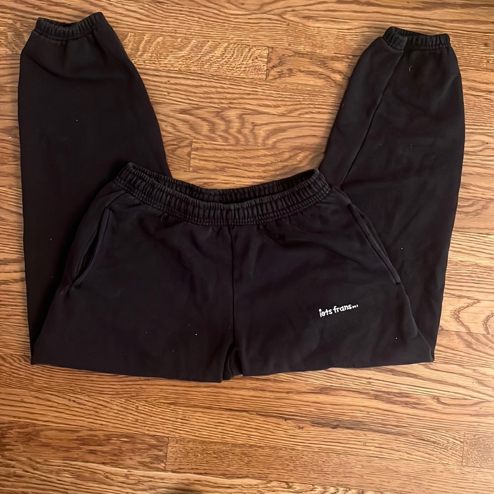 Black Iets Frans Urban Outfitters sweatpants